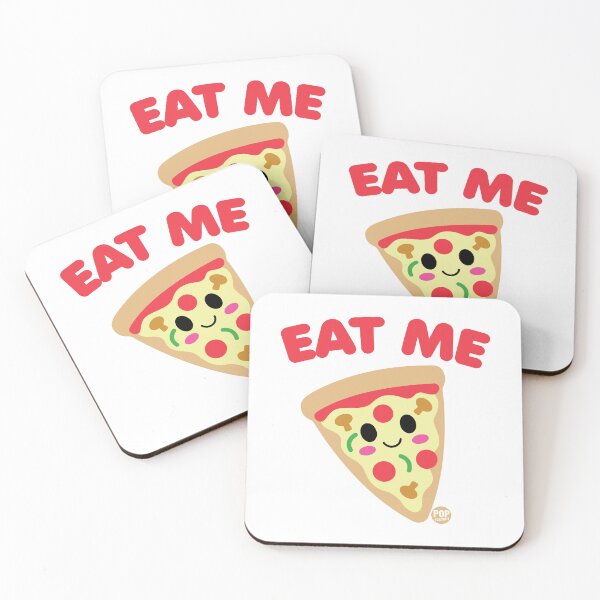 Item preview, Eat me - Funny pizza design designed and sold by TODD GOLDMAN.