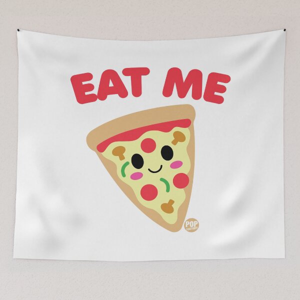 Item preview, Eat me - Funny pizza design designed and sold by TODD GOLDMAN.