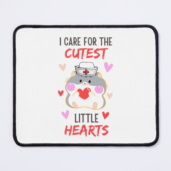 Item preview, I Care For The Cutest Little Hearts, Funny Little Cat designed and sold by medben.