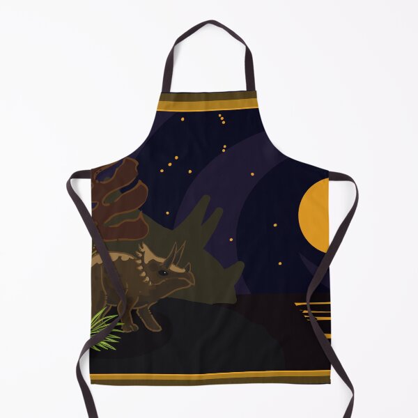 Item preview, Triceratops - Night designed and sold by DaisyCatnip.
