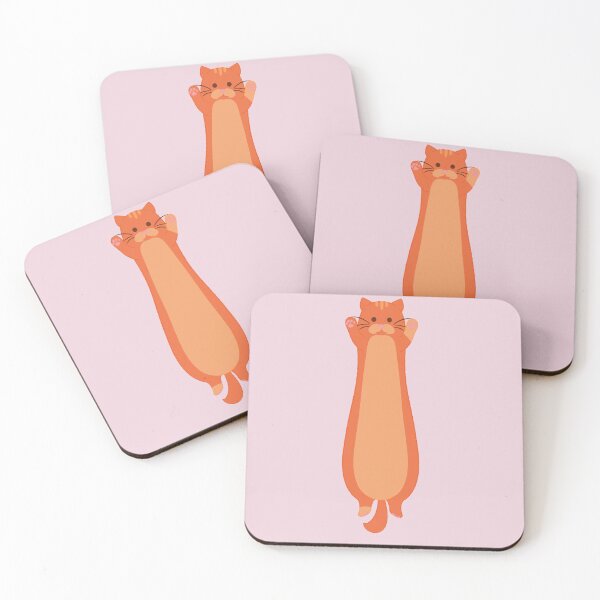 Item preview, Long ginger cat designed and sold by faunascreations.