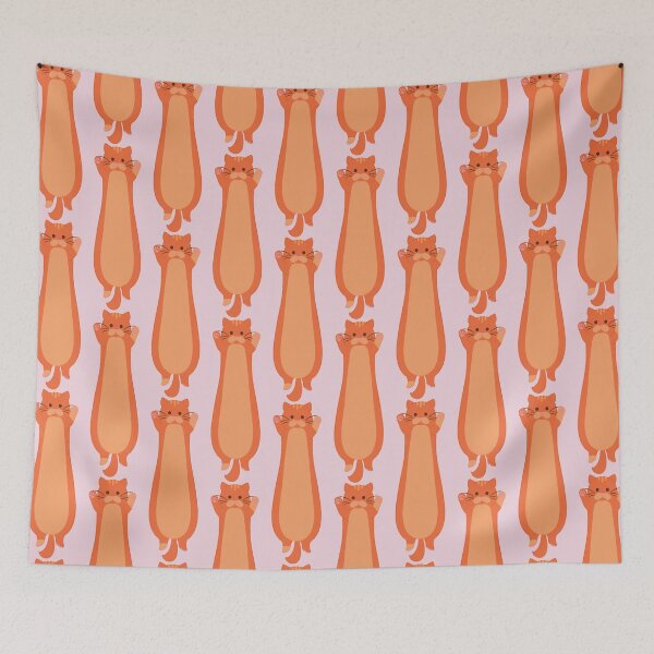 Item preview, Long ginger cat designed and sold by faunascreations.
