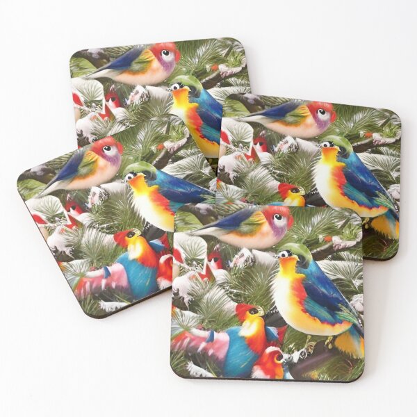 Item preview, Muchos pajaros designed and sold by PSYCO-art.