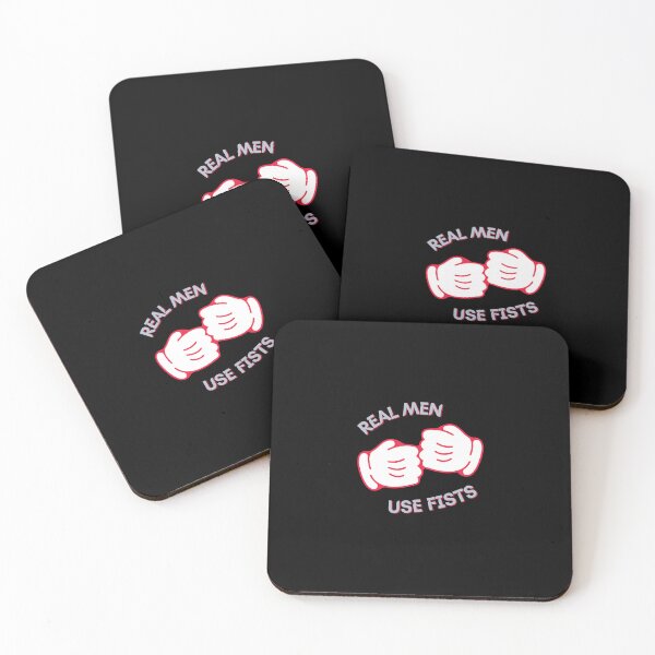 Item preview, Copy of Real men use fists designed and sold by NikkosDesigns.