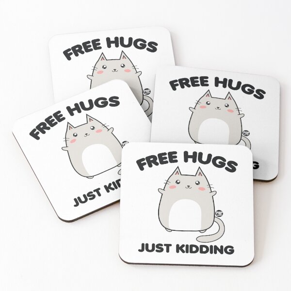 Item preview, Free hugs - Just kidding designed and sold by TODD GOLDMAN.