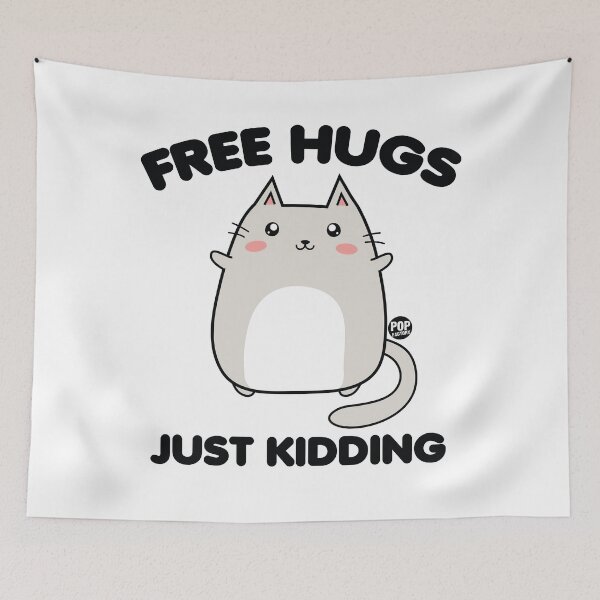 Item preview, Free hugs - Just kidding designed and sold by TODD GOLDMAN.