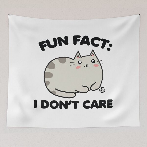 Item preview, Fun fact: I don’t care designed and sold by TODD GOLDMAN.