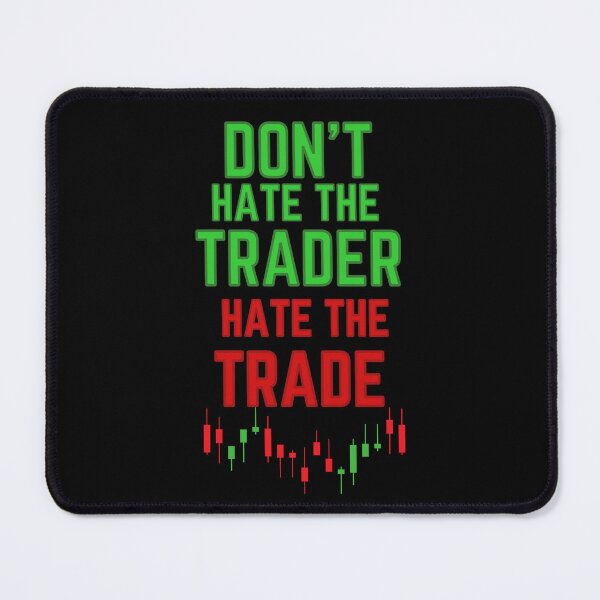 Item preview, DON'T HATE THE TRADER HATE THE TRADE RED AND GREEN CANDLESTICKS designed and sold by tradeculture143.