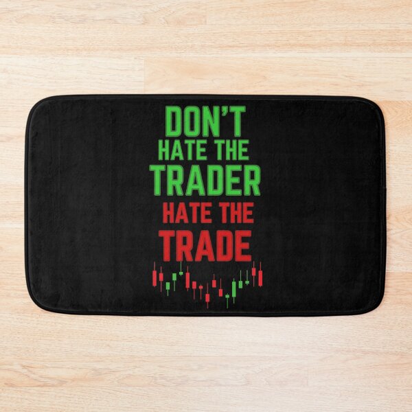 Item preview, DON'T HATE THE TRADER HATE THE TRADE RED AND GREEN CANDLESTICKS designed and sold by tradeculture143.