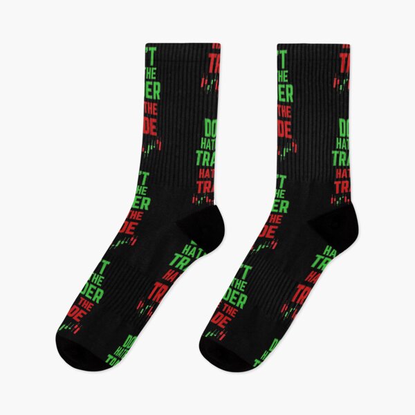 Item preview, DON'T HATE THE TRADER HATE THE TRADE RED AND GREEN CANDLESTICKS designed and sold by tradeculture143.