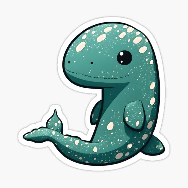 Little Mokele Mbembe  Sticker for Sale by Goshzilla