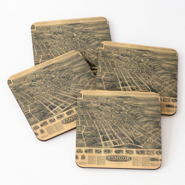 Item preview, Bangor, Pennsylvania (1918) designed and sold by allhistory.
