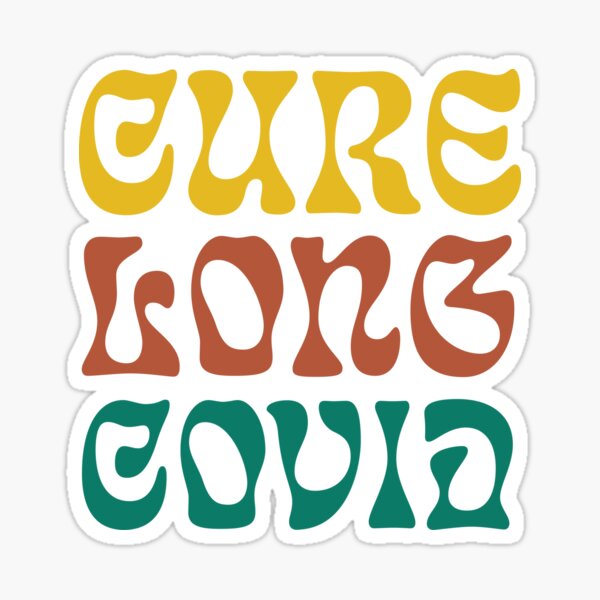 Item preview, Cure Long Covid (Vintage Multi) designed and sold by longcovidthots.