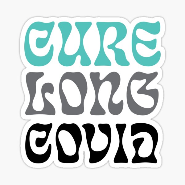 Item preview, Cure Long Covid (Awareness Teal Multi) designed and sold by longcovidthots.