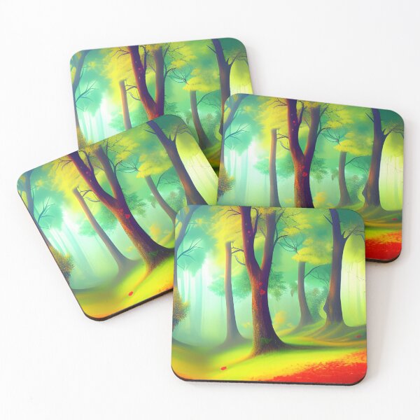 Item preview, Colorful autumm forest designed and sold by brandway.
