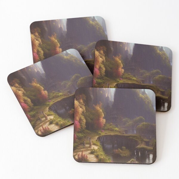 Item preview, Floral cliffs designed and sold by fantasyworld26.