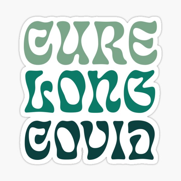 Item preview, Cure Long Covid (Green Multi) designed and sold by longcovidthots.