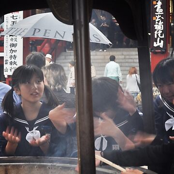 Artwork thumbnail, Autumn in Japan: Smoke Cleansing by Jen Waltmon