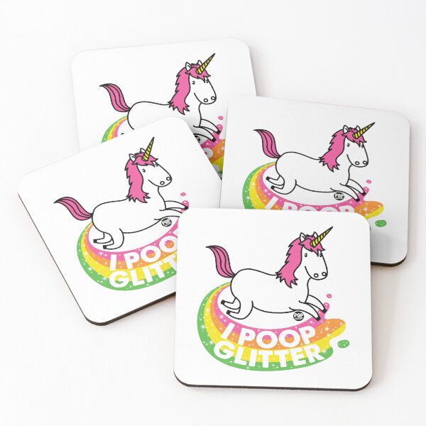 Item preview, I poop glitter unicorn designed and sold by TODD GOLDMAN.