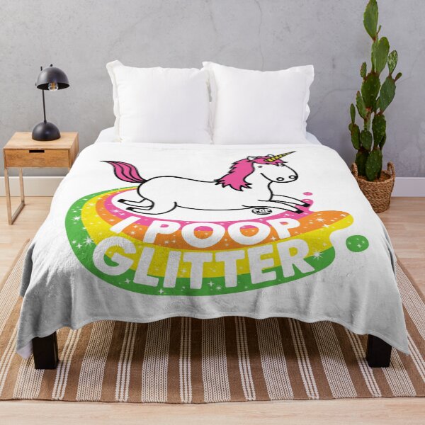 Item preview, I poop glitter unicorn designed and sold by TODD GOLDMAN.