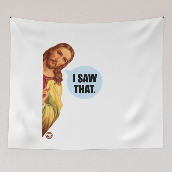 Item preview, I saw that - Funny Jesus designed and sold by TODD GOLDMAN.