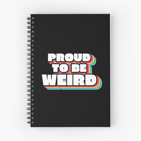 Artikelvorschau, Stolz darauf, seltsames Textdesign zu sein entworfen und verkauft von BrightLightArts.