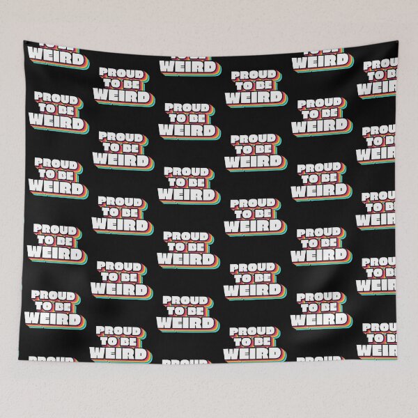 Item preview, Proud To Be Weird Text Design designed and sold by BrightLightArts.