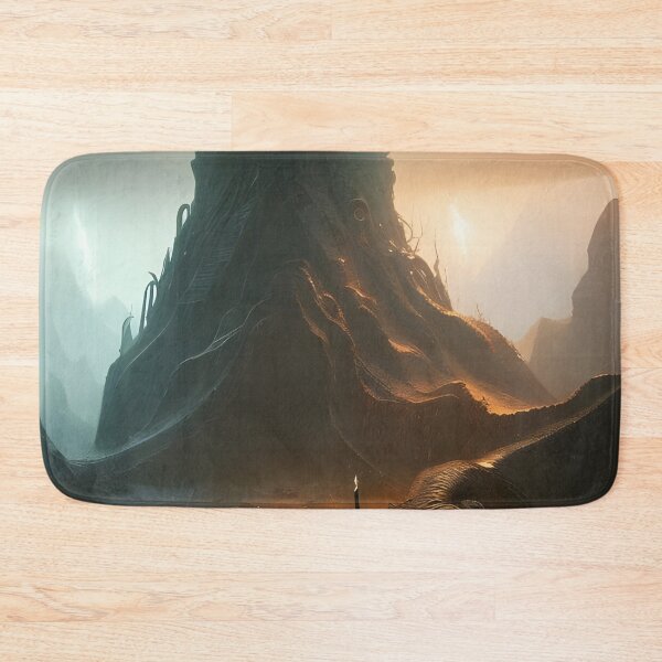 Item preview, 'A Temple of R'lyeh' Abstract Painting Digital Art designed and sold by Gogmagosh.