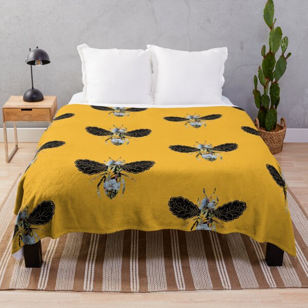 Item preview, Very Busy Golden Bee designed and sold by WhimsyLetters.