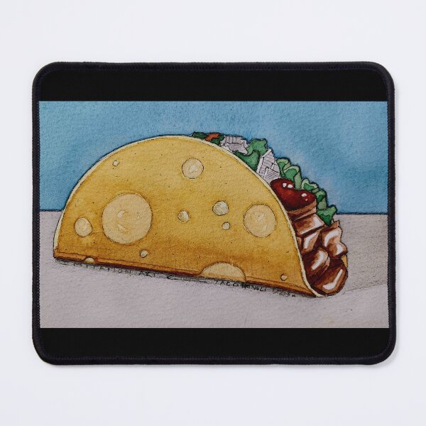 Item preview, Taco dorado * golden taco designed and sold by ImitationArt.