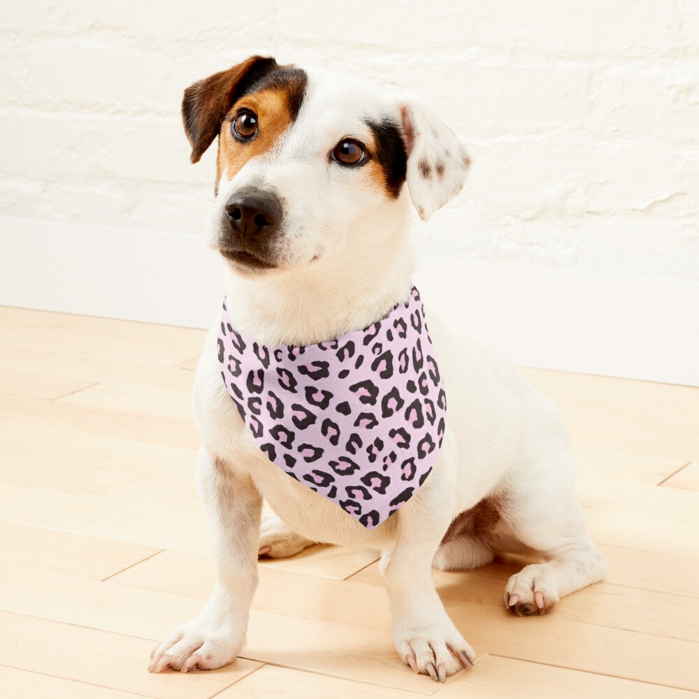 Leopard Print - Pink Chocolate Original Pet Bandana for Sale by  SilverPegasus