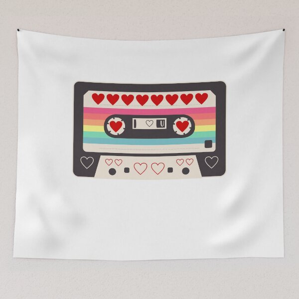 Item preview, Cassette Music Tape Of Love designed and sold by artfulnotebook.