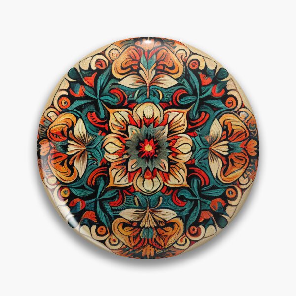 Item preview, Exotic Traditional Pattern Digital Painting designed and sold by CodeAndColors.