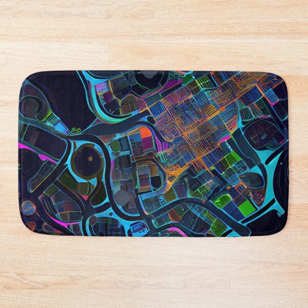 Item preview, suburbs at night  designed and sold by artfullyprompt.
