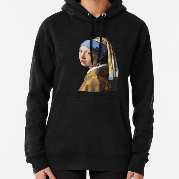 a girl with a hoodie