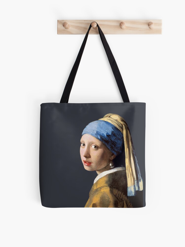 Vermeer's Girl with a Pearl Earring Sticker for Sale by Dodi Ballada