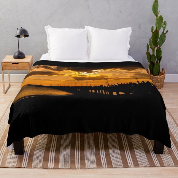 Item preview, The magnificent historic Palanga Bridge on the Baltic Sea at sunset in Lithuania designed and sold by AlbertMi.