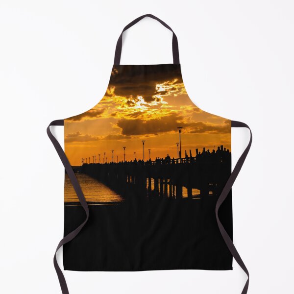Item preview, The magnificent historic Palanga Bridge on the Baltic Sea at sunset in Lithuania designed and sold by AlbertMi.