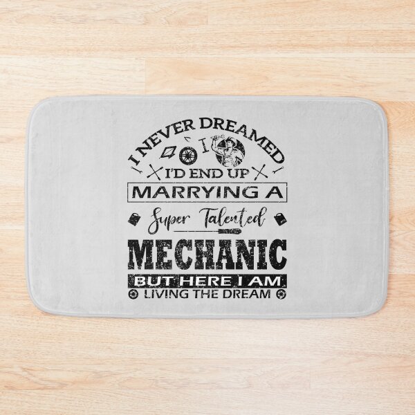 Item preview, Marying a super talented Mechanic designed and sold by Deco-Design.
