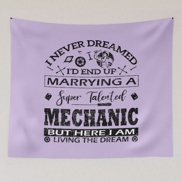 Item preview, Marying a super talented Mechanic designed and sold by Deco-Design.