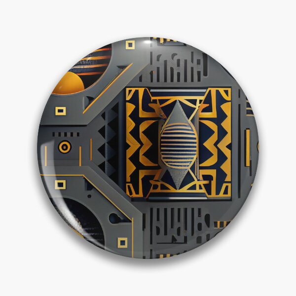Artikelvorschau, Designer Industrial Pattern Digital Painting entworfen und verkauft von CodeAndColors.