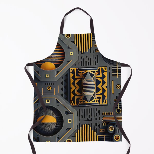 Aperçu de l'œuvre Designer Industrial Pattern Digital Painting créée et vendue par CodeAndColors.