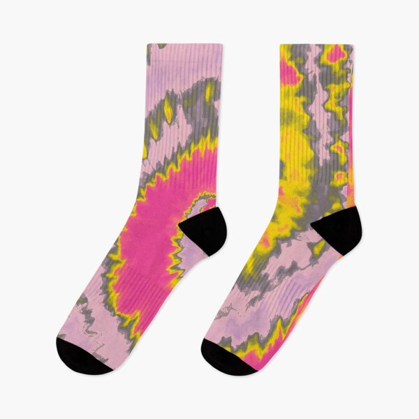 Item preview, Colorful Swirl in Pink & Yellow Color Shade Pattern 75 designed and sold by Manal-Patterns.