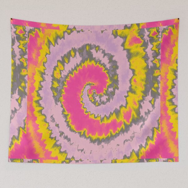 Item preview, Colorful Swirl in Pink & Yellow Color Shade Pattern 75 designed and sold by Manal-Patterns.