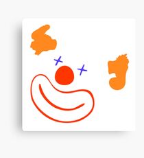 Happy clown Canvas Print