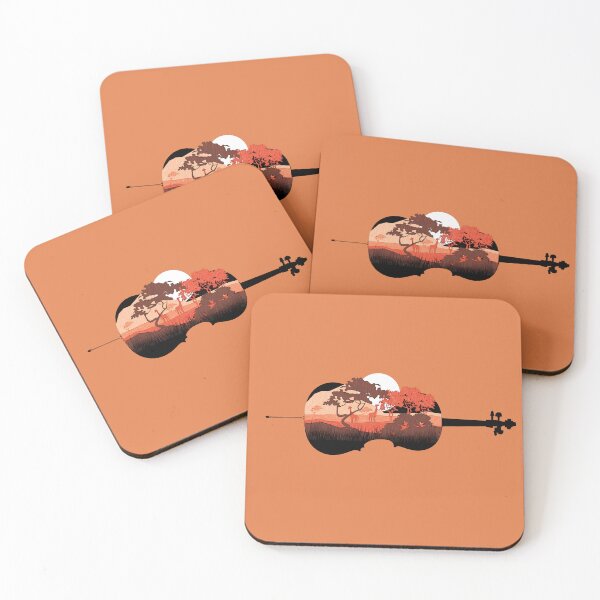 Item preview, Cello African landscape designed and sold by piesdesignart.