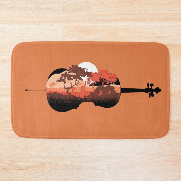 Item preview, Cello African landscape designed and sold by piesdesignart.
