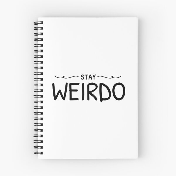 Item preview, Stay Weirdo Text Design designed and sold by BrightLightArts.