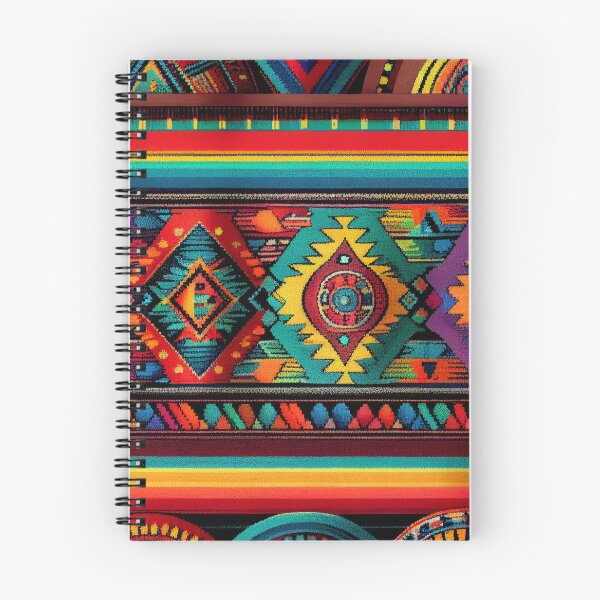 Item preview, Rainbow Southwestern Pattern Digital Painting designed and sold by CodeAndColors.