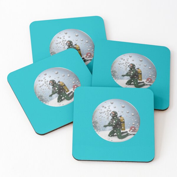 Item preview, A scuba diver in a snow globe designed and sold by Vividy.